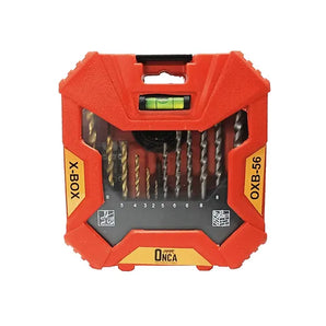 Basic Drill Bit Set, 56 pcs (for Concrete, Wood and Metal)