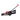 A red and black Milwaukee dual battery self-propelled lawn mower with a 21-inch steel deck and black wheels.