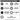 Chart showing various screw bit types with symbols and labels on a black background