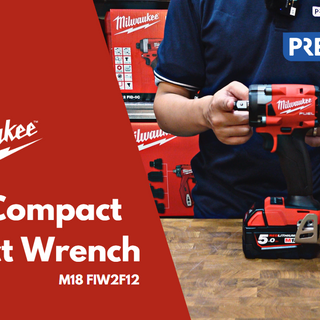 Flange Securing is a breeze with Milwaukee M18 1/2" Compact Impact Wrench