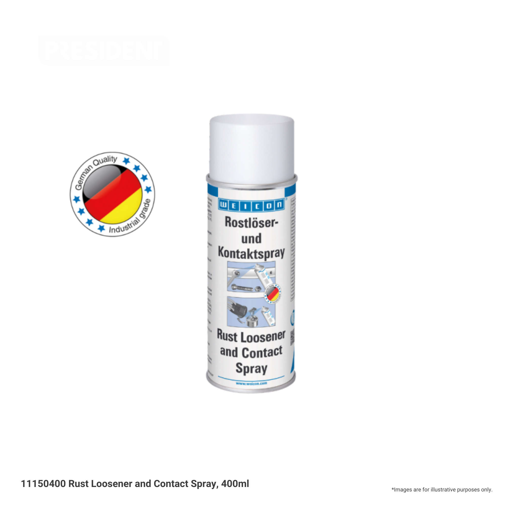Weicon Rust Loosener and Contact Spray, 400ml – President Trading Singapore