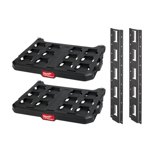 Milwaukee PACKOUT 2-Shelf Racking Kit 48-22-8480 | President Trading Online