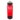 Red water bottle with Milwaukee logo on a white background