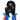 Pair of crimping pliers with blue and red handles on a white background