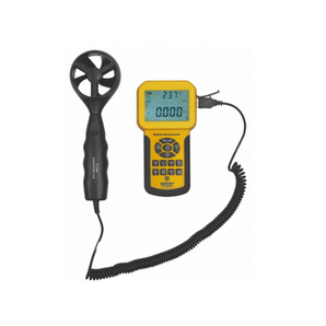 Digital Anemometer with Temperature Sensor