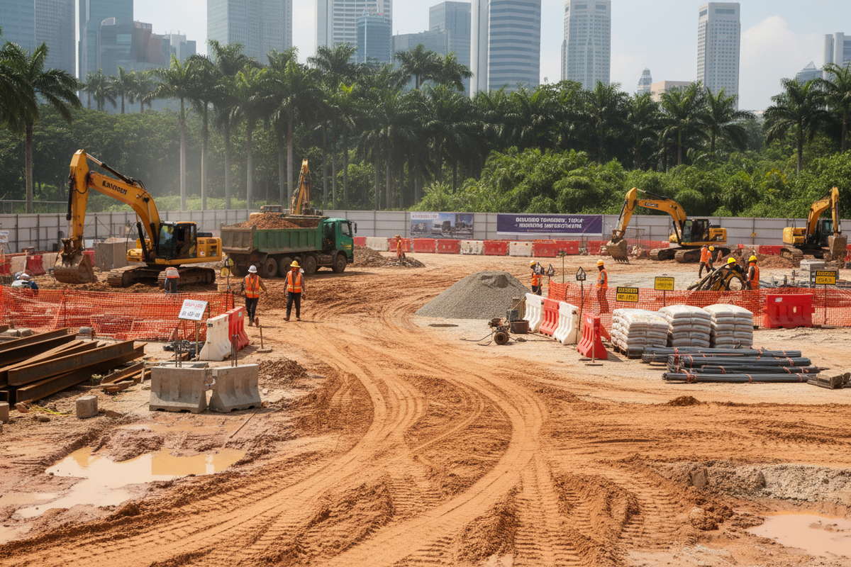 focus more on the site not the built construction