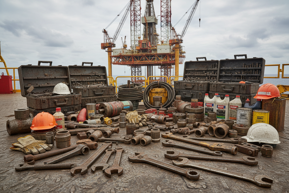 offshore rig maintenance supplies