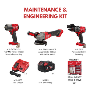 Maintenance & Engineering (Milwaukee M&E Combo Kit)